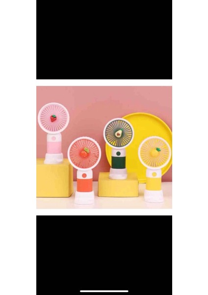 Sevimli Tasarımlı Telefon Tutuculu El Fanı modelleri