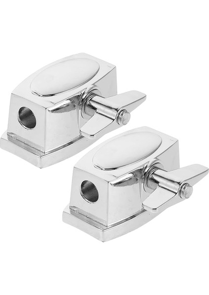 2 Adet Tom Davul Seti Braketi Zemin Tom Bacak Kelepçesi Tutucu Davul Tutucu Taban Plaka Rafı Perküsyon Müzik Enstrümanı Için Enstrüman Parçaları