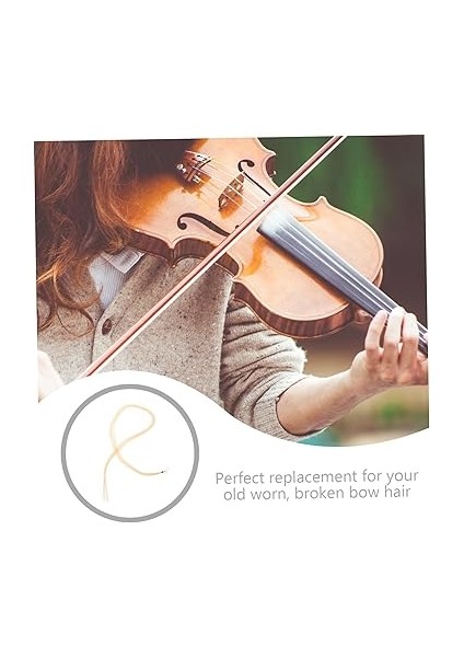1 Demet Çello Yay Saçı Keman Yay Saç Keman Yayı Saç Değiştirme Keman Aksesuarları Keman Yay Parçaları Çello Yay Malzemeleri Keman Için Yay Saçı Çello Saç Keman Saç Atkuyruğu Kılı modelleri