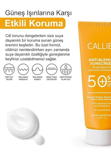 Anti Blemish Güneş Kremi 50 ml modelleri