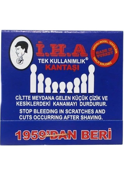 Cilt Şapı ve Kan Taşı Seti, 70 gr Cilt Şapı, 1 Kalem Kan Taşı, 20'li Kullan-At Kan Taşı indirimleri