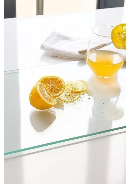 Cam Kesme Tahtası ve Sunum Tablası Natural Saydam 30 x 40 cm indirimleri