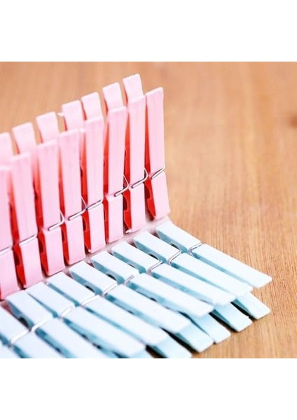 24'lü Plastik Mandal Çamaşır Asma Mandalı Iz Bırakmaz Ekstra Dayanıklı fiyatları