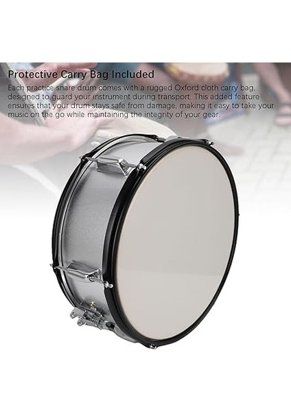 14 -Inç Çok Fonksiyonlu Trampet Davul 6 Pabuç Çember Yapısı Alaşım Çelik - Öğrenci Yeni Başlayanlar Için Profesyonel Davulcular fırsatları