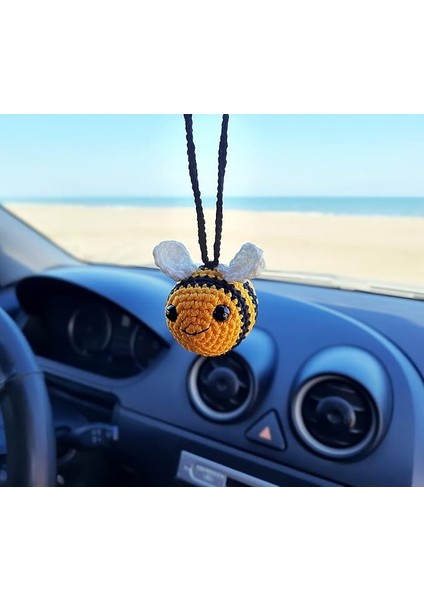 Oto Dikiz Aynası Süsü, El Yapımı Araba Iç Aksesuarı