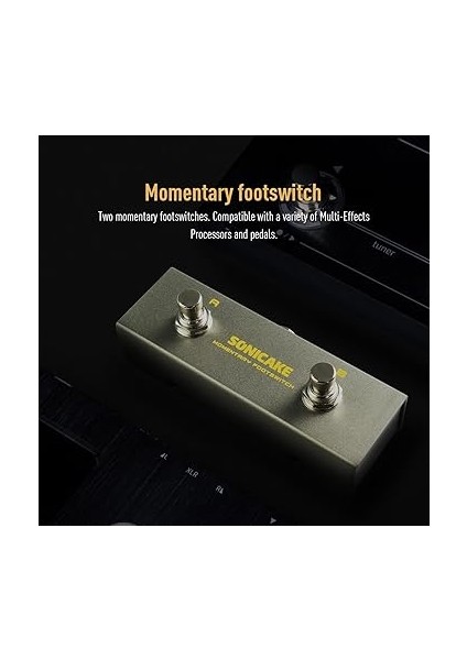 Çift Ayak Pedalı 6.35MM Anlık Mini Ayak Anahtarı Gitar Trs Kablosu ile fiyatları