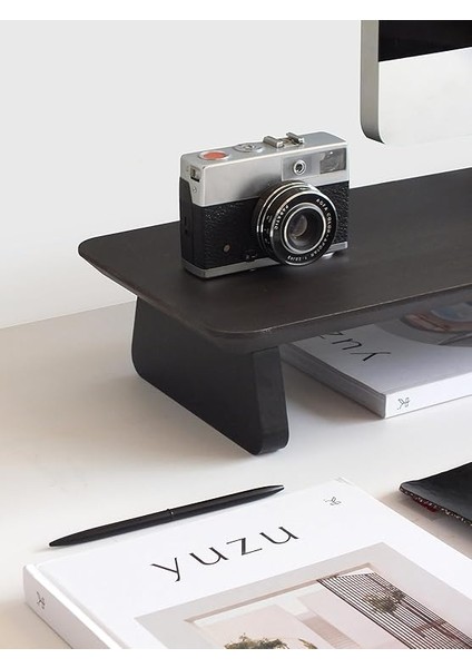 Wood Bilgisayar Yükseltici, Monitör Standı, Ahşap Ekran Yükseltici (Ceviz) indirimleri