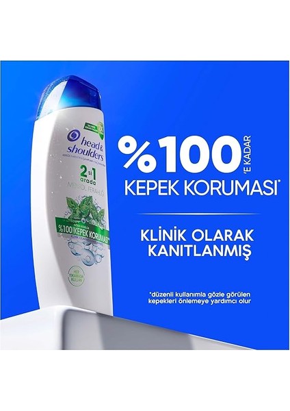 & Shoulders Mentol Ferahlığı 2'si 1 Arada Kepek Karşıtı 330 ml Şampuan modelleri