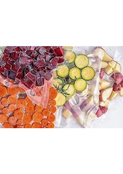 5 Metre Tırtıklı Rulo Vakum Poşeti Torbası (Seçenekli) (20CM) fırsatları