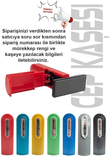 Kaşesi Öğretmen Doktor Hemşire Avukat/meslek Ünvan Firma Isim Kaşesi 1 Adet modelleri