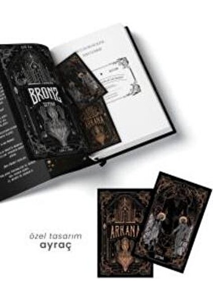 Bronz 1 Şeytan Ciltli Eser Özge Naz 496 Sayfa Karanlık Düzen Temalı Roman fırsatları
