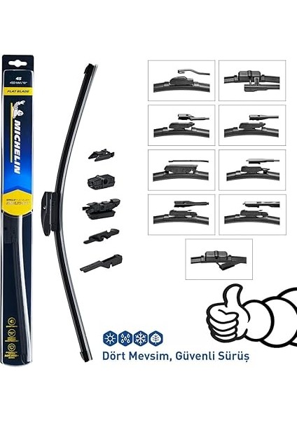 Multıfıt™ MC33900 45CM 1 Adet Universal Muz Tipi Silecek fırsatları