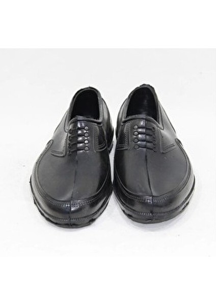 Lastik Ayakkabı Erkekler İçin Düz Tabanlı 36-45 Siyah modelleri