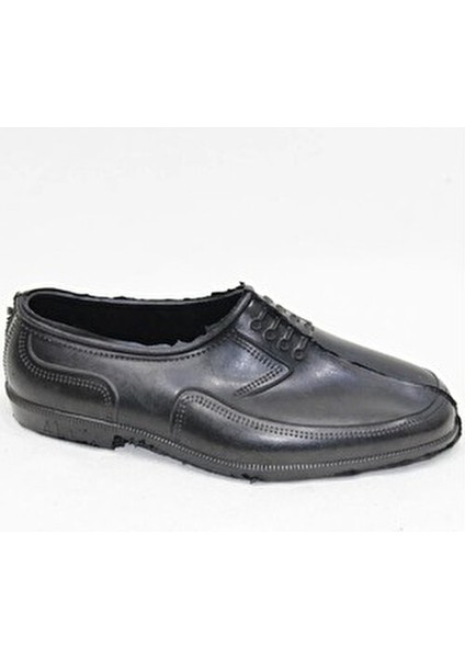 Lastik Ayakkabı Erkekler İçin Düz Tabanlı 36-45 Siyah