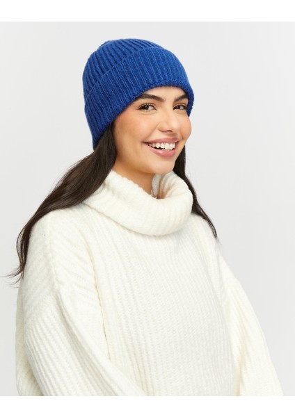 Yünlü Kışlık Unisex Fitilli Bere modelleri
