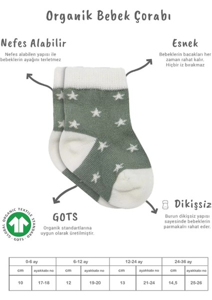 3'lü Penye Cute Stars Soket Çorap BS10115 Nil fiyatları