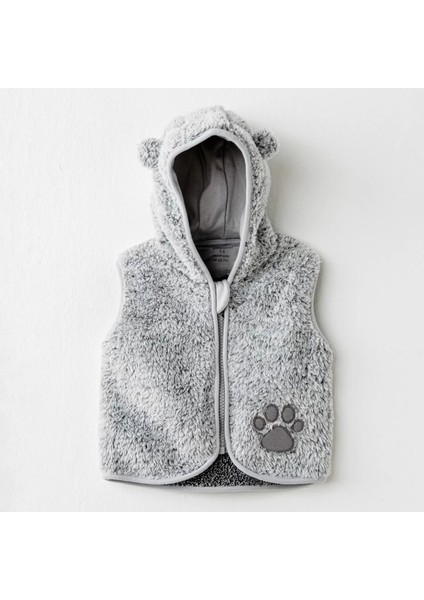 Keep Smiling Yelek Grey