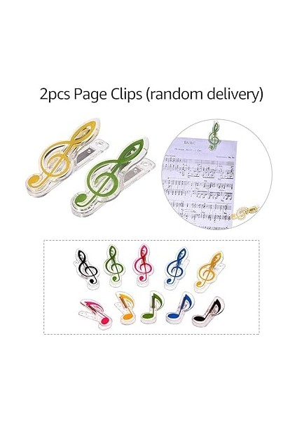 Gitar Aksesuarları Seti - 20 Adet Silikon Parmak Koruyucu, 10 Adet Pena, 4 Adet Başparmak ve Parmak Penası, Pena Tutucu, Akustik Başlangıç Seviyesi Için Plastik Saklama indirimleri