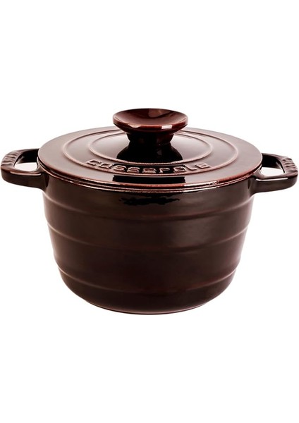 Döküm Yuvarlak Tencere Döküm Demir Kapak Experience Majolik Serisi ÇAP(Ø)23CM