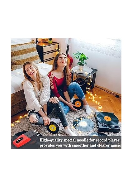 Pikap Iğnesi, Pikap Için 4 Adet Yedek Iğne, Pikap Iğnesi, Pikap Için Iğne, Ses Pikap, Crosley, Ion, Jensen, Bush ve Tik Için Yedek Iğne fiyatları