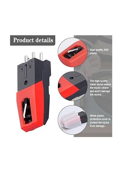 Pikap Iğnesi, Pikap Için 4 Adet Yedek Iğne, Pikap Iğnesi, Pikap Için Iğne, Ses Pikap, Crosley, Ion, Jensen, Bush ve Tik Için Yedek Iğne indirimleri