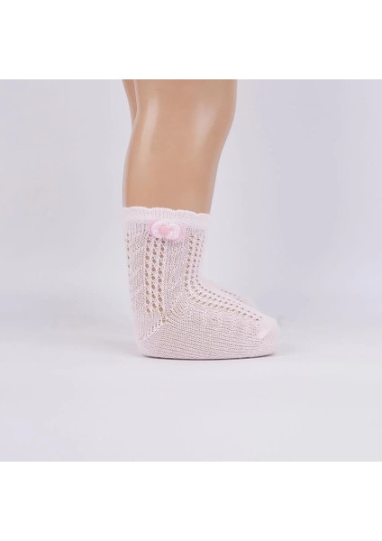 Maskot Aks File Kız Bebek Soket Çorap K43017 Asorti
