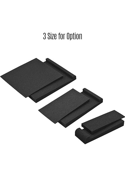 Ses Yalıtım Pedleri 2 Paket Yüksek Yoğunluklu Akustik Izolasyon Köpüğü Yalıtım Pedleri 27 * 14CM Stüdyo Monitör Hoparlörü Için Kullanılabilir Alan fiyatları