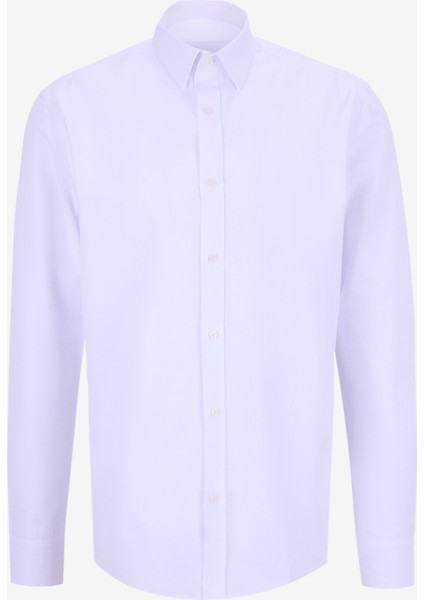 Slim Fit Gömlek Yaka Armürlü Beyaz Erkek Gömlek Maydos-Y 305 fiyatları