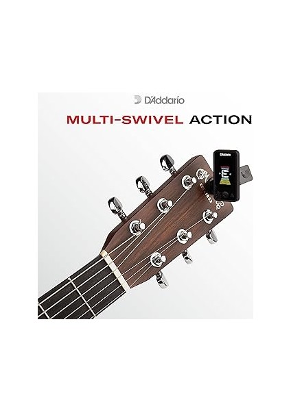 Waves D'addario"eclipse" Gitarlar Için Akort Cihazı | Dünya Çapında En Çok Sevilen Aksesuar Markası | PW-CT-17BK | Eclipse Headstock Tuner | Mavi fırsatları