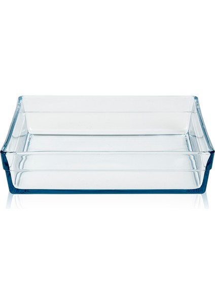 Borcam Kare Tepsi 4,1 lt Mikrodalga Fırına Uygun 287 mm x 287 mm Boyut