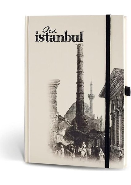Color Eski Istanbul Journal Çizgili Lastikli Çemberlitaş