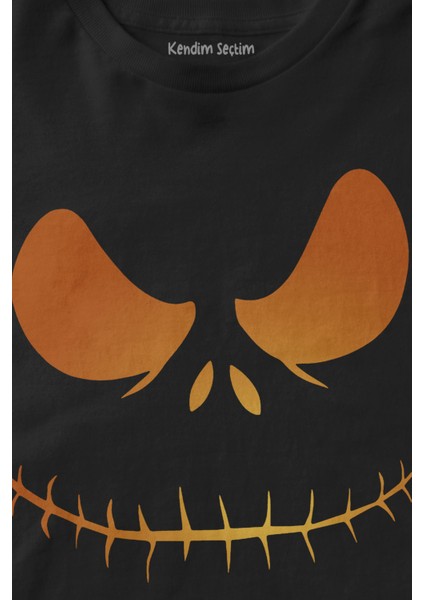 Cadılar Bayramı Halloween Jack The Nightmare Before Christmas Baskılı Çocuk T-Shirt Siyah Tişört fiyatları