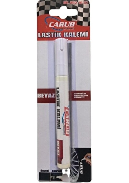 Lastik Kalemi Beyaz Universal Uyumlu Motosiklet Aksesuarı Yüksek Kalite fiyatları