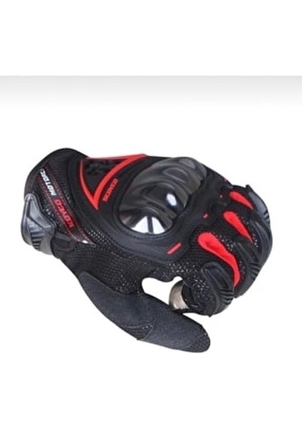 MC44 Yazlık Eldiven Kırmızı Neopren Malzeme ile Tam Koruma ve Dokunmatik Parmak Ucu indirimleri