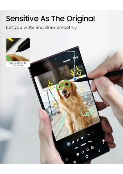 Samsung Galaxy Tab Ile Uyumlu S7/s9/s8+/s9 Ultra /NOTE10/NOTE10+/NOTE20 Kalem Ucu 5li Paket fırsatları