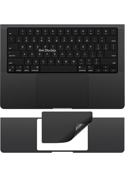 MacBook Pro 14 Inç M1–m2–m3–m4 Için Palm Guard Sticker | Touchpad + Koruma Filmi | Çizilmeye Dayanıklı Ultra Ince Laptop Sticker | MacBook Pro A2442,A2779,A2992,A2918,A3112,A3401,A3185 Uyumlu