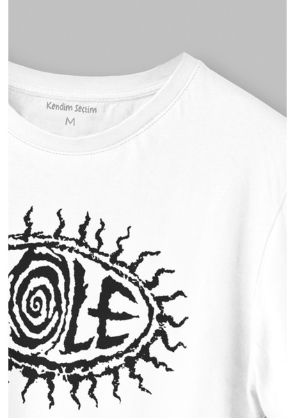 Hole Nirvana Kurt Cobain Tişört Grunge Rock Punk Baskılı Beyaz Unisex T-Shirt modelleri