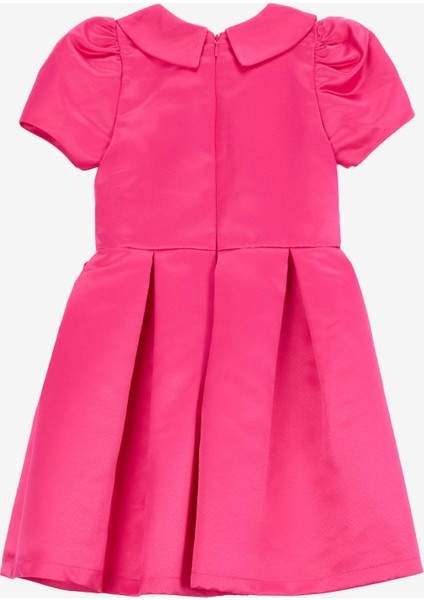 Düz Pembe Kız Çocuk Abiye Elbise BRB5WG-ELB6089 fiyatları