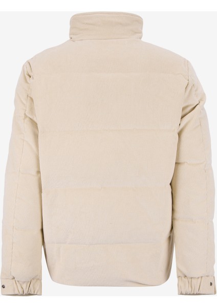 D5WM-MNT3704 Kırık Beyaz Düz Erkek Mont modelleri