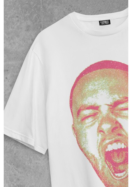 Mac Miller T-Shirt Rap Hip Hop Kafa Baskılı Beyaz Oversize Tişört fiyatları