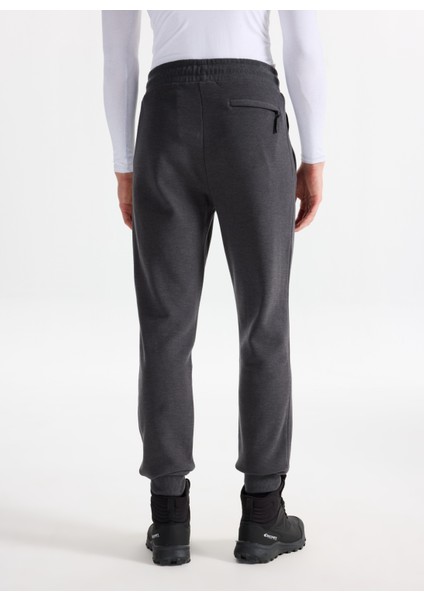 D5WM-EA3942 Antrasit Melanj Relaxed Düz Erkek Eşofman Altı indirimleri