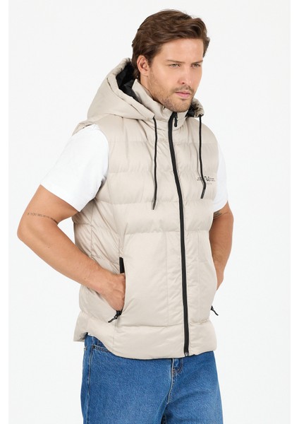 Çıkarılabilir Kapüşonlu Erkek Şişme Yelek Regular Fit / Normal Kesim - B8165 modelleri