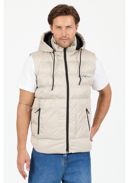 Çıkarılabilir Kapüşonlu Erkek Şişme Yelek Regular Fit / Normal Kesim - B8165 indirimleri