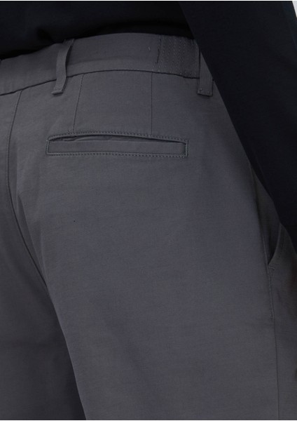 Gri Düz Dokuma Jogging Fit Casual Pamuk Karışımlı Pantolon fırsatları