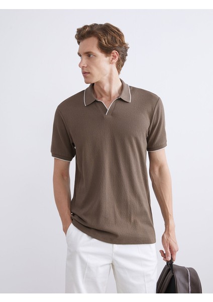 Yeni Sezon Polo Yaka Kısa Kollu Erkek Tişört