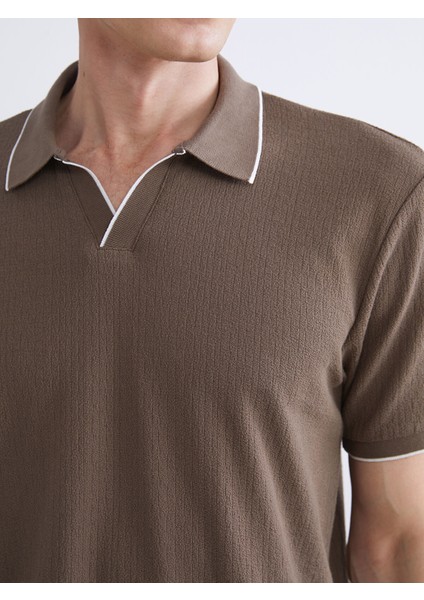 Yeni Sezon Polo Yaka Kısa Kollu Erkek Tişört modelleri