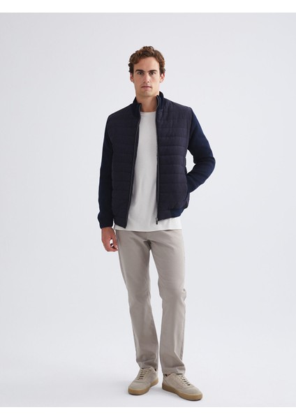 Yeni Sezon Standart Kalıp Dik Yaka Erkek Triko Mont fiyatları