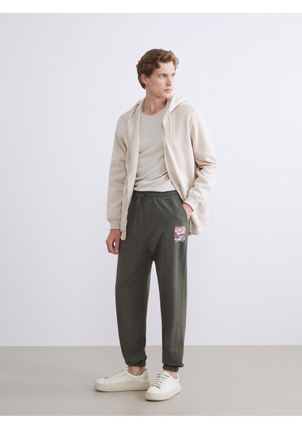 Yeni Sezon Standart Kalıp Erkek Jogger Eşofman Altı