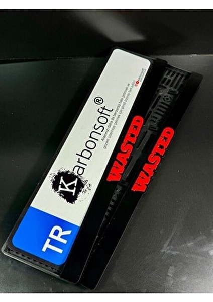 Wasted Yazılı Pleksi Araba Plakalığı BMC 100 Modeli İçin Dayanıklı Tasarım fırsatları