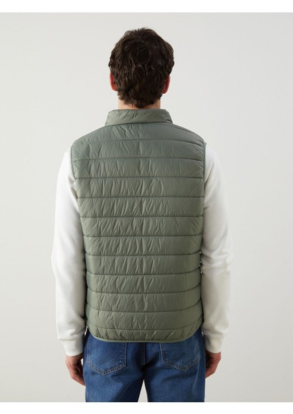 Yeni Sezon Standart Kalıp Dik Yaka Erkek Şişme Yelek indirimleri